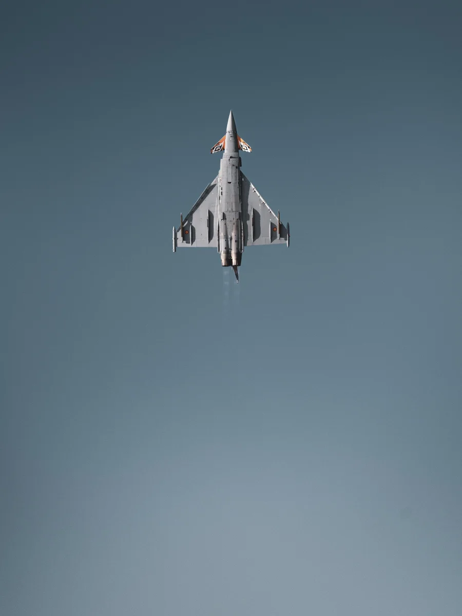 Eurofighter en el festival aéreo de Gijón
